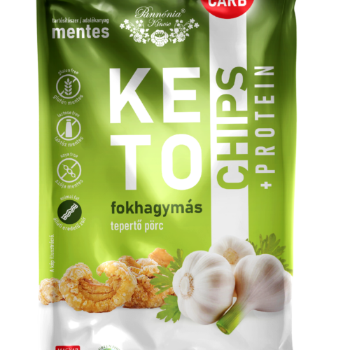 KETO CHIPS AROMATIZZATE ALL'AGLIO
