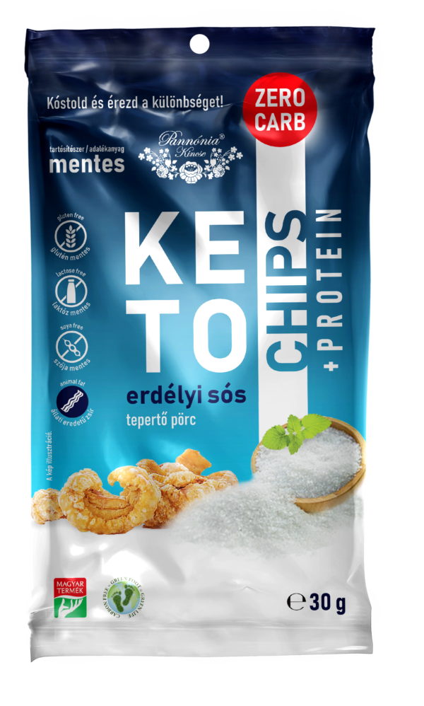 Sós - Transylvanian salty KETO CHIPS AL SALE DELLA TRANSILVANIA