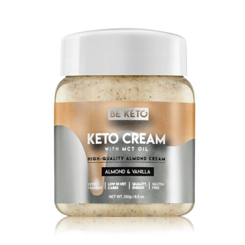 Crema Keto – Mandorla e Vaniglia + MCT 250g BE-KETO