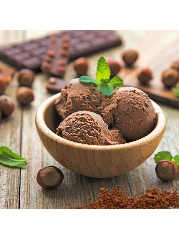 6368--1 Mix per Gelato in polvere al Cioccolato con stevia