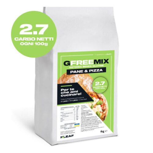 GFREE KETOMIX Senza Glutine – Pane & Pizza 1KG